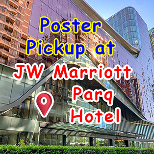 On-Site Research Poster Printing and Pickup at Vancouver Convention Centre and Jw Marriott Parq Hotel